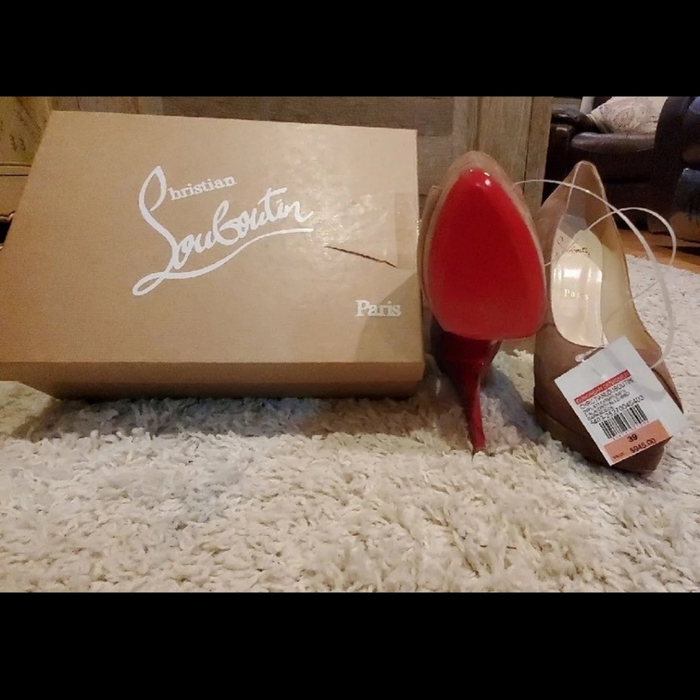 CHRISTIAN LOUBOUTIN RED BOTTOM - Picture 5 of 6